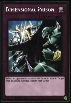 Yu-Gi-Oh! - Dimensional Prison 2014 NKRT-EN034 Platinum Rare Limited Edition - Image 1