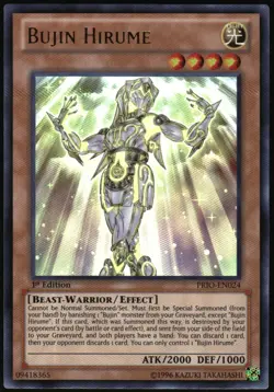 Yu-Gi-Oh! - Primal Origin Bujin Hirume 2014 PRIO-EN024 Ultra Rare 1st Edition - Image 1