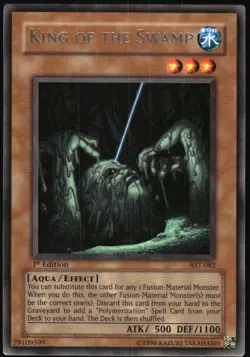 Yu-Gi-Oh! - Ancient Sanctuary King Of The Swamp 2004 AST-082 1st Edition - Image 1