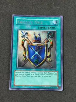 Yugioh Knight's Title ROD-EN002 Promo Prismatic Secret Rare MINT - Image 1