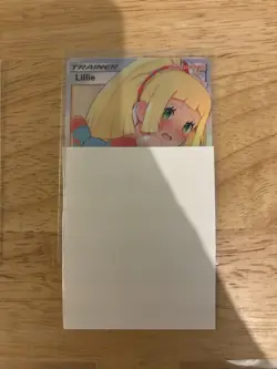 Pokemon Lillie Goddess Story Anime Waifu Card Lot #1 - Near Mint (Used) - Image 3