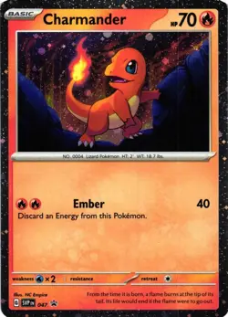 Charmander - (Cosmos Holo) Promo SV: Scarlet & Violet Promo Cards 047 NM - Image 1