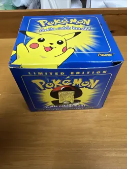 Pokemon Special Edition 23 karat Gold-Plated Trading Card #25 PIKACHU - Image 1