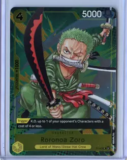 Roronoa Zoro (Event Pack Vol. 3) P-042 One Piece Promotion Cards Foil NM - Image 1