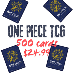 One Piece 500 Card Lot - Random Selection Lot - Free Shipping! - Image 1