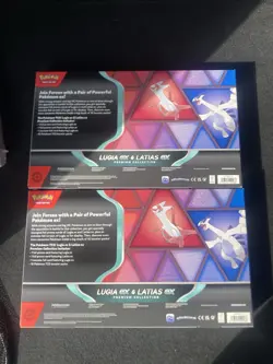 Lot of 2 Pokemon Trading Card Game Lugia ex & Latias ex Premium Collection TCG - Image 2