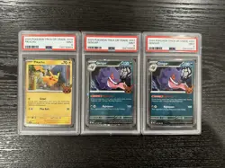 Pokemon TCG Graded Card Lot Pikachu Gengar Cosmos Holo Mint PSA 9 👻⚡🎁 - Image 2