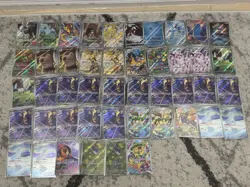 46 Japanese Pokemon AR Card Lot - BULK Art Rare Mix #4 - Image 1