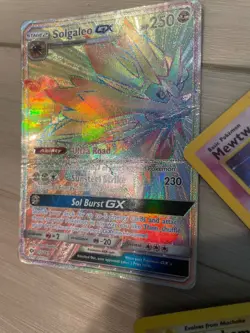 WELL LOVED 🥰 Pokemon holo vintage cards MewTwo 10 Vaporeon 12 base 1st edition - Image 2