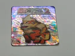 Pokemon Arcanine Mini Card Pokemon Stadium 2 GB Pocket Prism Holo vintage - Image 3