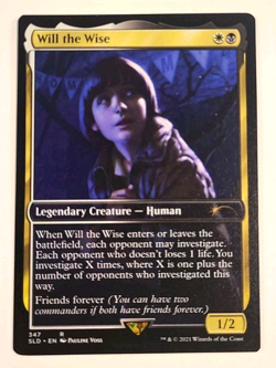 MTG - English - Will the Wise - NM Non-Foil - Secret Lair - MTG Card_3 - Image 1