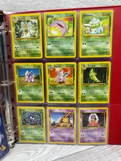 Pokemon Cards Binder ORIGINAL 1995 Old Collection Lot Vintage Random Base Set - Image 3