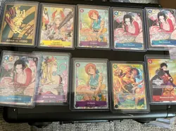 25 Card One Piece Lot Eng/JP - Promo’s, SEC’s, SR’s, Leaders, Etc. NM/VLP+ Lot - Image 2