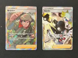 Brandon & Gordie - Pokemon TCG - 2 Card Lot (Full Art Ultra Rare Trainer Holo) - Image 1
