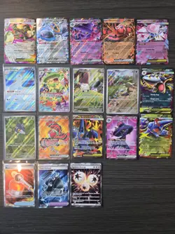 18 - Phantasmal Flames Pokemon Card Lot EX/Ultra Rare/Full Art Illustration Rare - Image 1