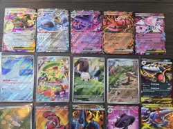 18 - Phantasmal Flames Pokemon Card Lot EX/Ultra Rare/Full Art Illustration Rare - Image 2