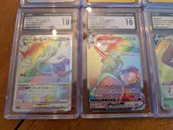Pokemon Mixed Lot Of 8 Graded Cards Japanese, Modern, Vintage, CGC Pristine 10 - Image 5