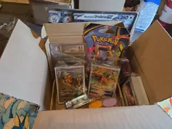 Pokemon Card Lot 90 IR Ex V/VMax/VStar Hits Sleeves Graded Bulk Sealed Booster - Image 1