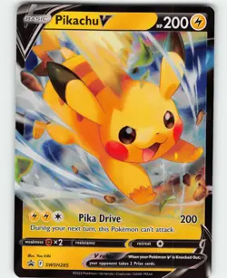 Pikachu V - Promo SWSH: Sword & Shield Promo Cards SWSH285 LPHolo - Image 1