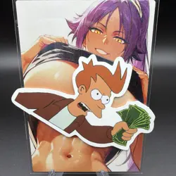 Yoruichi Shihouin Anime Waifu Card Doujin ACG Goddess Holo - Image 1