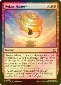 Roku's Mastery (Foil) Uncommon MTG Avatar Eternal - Image 1