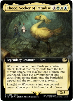 Choco, Seeker of Paradise (Extended Art) - 0479 - Final Fantasy - NM/M SHIPS NOW - Image 1