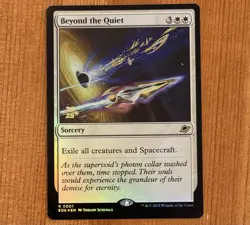 Beyond the Quiet [Prerelease] R 0007, NM Foil Promo, Edge Of Eternities, MTG EOE - Image 1