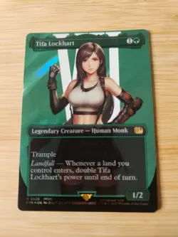 Tifa Lockhart (Borderless) (Surge Foil) Final Fantasy Foil - Image 1