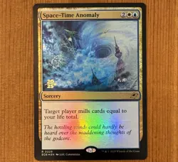 Space-Time Anomaly [Prerelease] R 0229, NM Foil Promo MTG Edge of Eternities EOE - Image 1