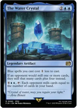 The Water Crystal - 0085 - Final Fantasy - MTG - NM/M - Image 1