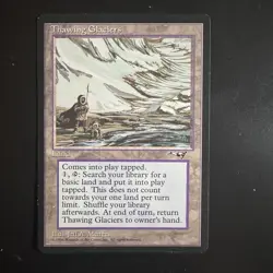 Thawing Glaciers Alliances 1996 Lightly Played LP Magic The Gathering Mtg - Image 1