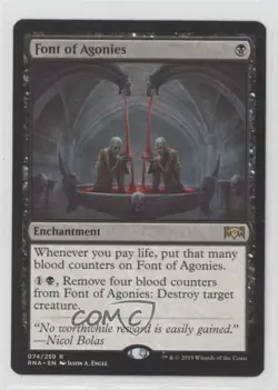 Font of Agonies Foil Magic: Ravnica Allegiance RNA #074 - Image 1