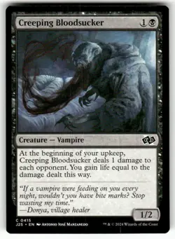 Creeping Bloodsucker 415 NM MTG Foundations Jumpstart Magic - Image 1