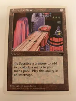 MTG LP Bent Corner Ashnod’s Altar Chronicles Free Shipping In US with Tracking - Image 1