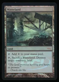 Wasteland (2010) - Foil - MTG Judge Promo - RareCo - Image 1