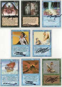 NEAR-COMPLETE M:tG MTG REVISED Set (97 Rares!) with 184 SIGNED by 24 Artists!!! - Image 3