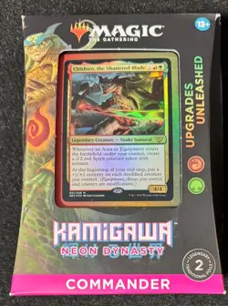 Magic the Gathering MTG KAMIGAWA NEON DYNASTY Commander Deck UPGRADES UNLEASHED - Image 1