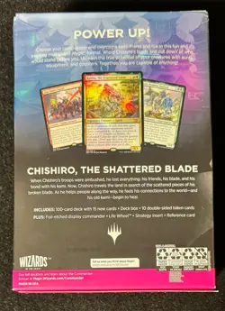 Magic the Gathering MTG KAMIGAWA NEON DYNASTY Commander Deck UPGRADES UNLEASHED - Image 4