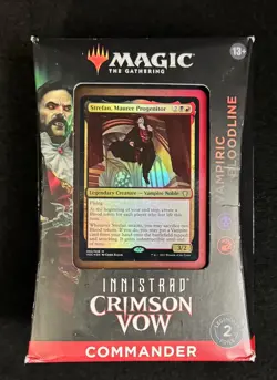 Magic the Gathering MTG Innistrad CRIMSON VOW Commander Deck VAMPIRIC BLOODLINE - Image 1