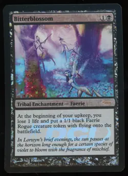 Bitterblossom - Foil - MTG Judge Promo - RareCo - Image 1