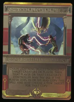 Chain Lightning - Foil - MTG Masterpiece Series: Amonkhet Invocations - RareCo - Image 1