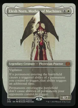 Elesh Norn, Mother of Machines (Concept Praetor) - MTG Phyrexia: ONE - RareCo - Image 1