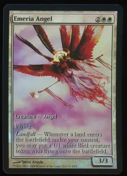 Emeria Angel - Foil - MTG Game Day & Store Championship Promos - RareCo - Image 1