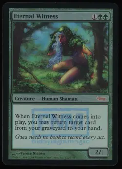 Eternal Witness - Foil - MTG Friday Night Magic 2008 - RareCo - Image 1