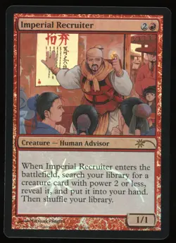 Imperial Recruiter - Foil - MTG Judge Promo - RareCo - Image 1