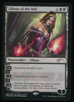 Liliana of the Veil - Foil - MTG Pro Tour Promos - RareCo - Image 1