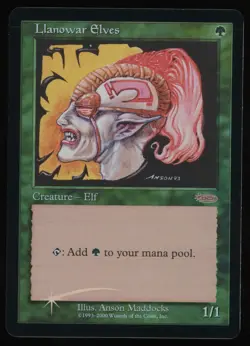 Llanowar Elves - Foil - MTG Friday Night Magic 2000 - RareCo - Image 1