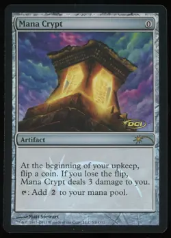 Mana Crypt - Foil - MTG Judge Promo - RareCo - Image 1