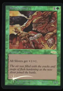 Muscle Sliver - Foil - MTG Friday Night Magic 2003 - RareCo - Image 1