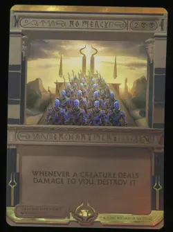 No Mercy - Foil - MTG Masterpiece Series: Amonkhet Invocations - RareCo - Image 1